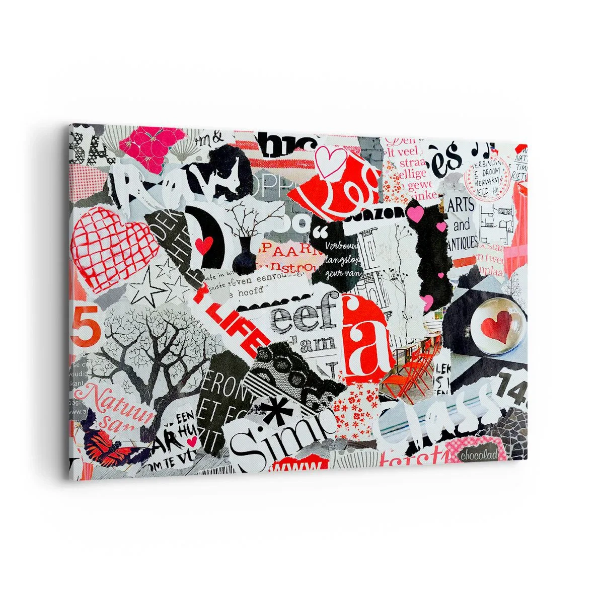 Obraz na plátně - Hipsterská koláž - 100x70 cm