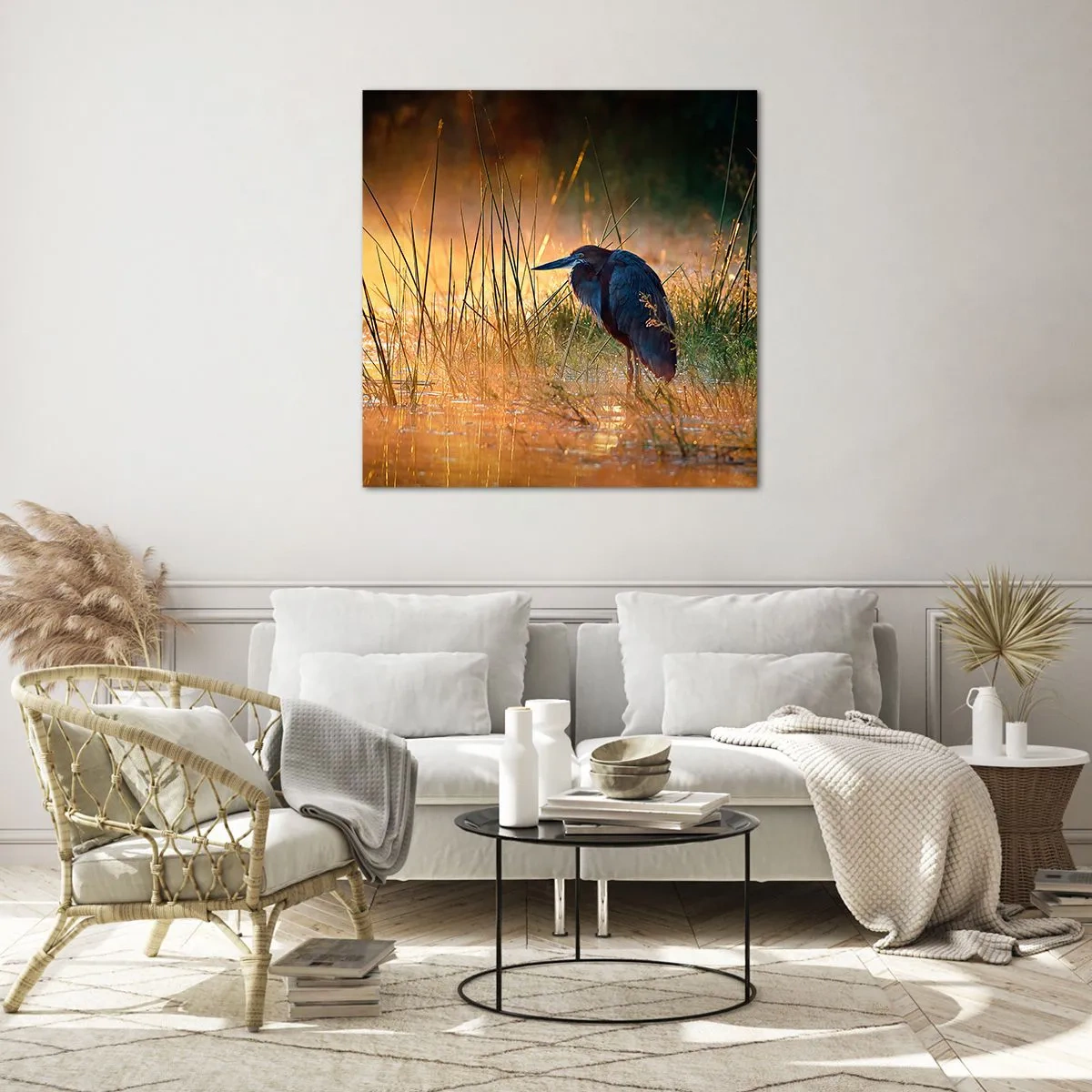 Obraz na skle - Ušetřete mě těch fotek - 60x60 cm