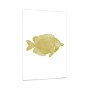 Obraz na skle - Prostě ryba - 80x120 cm