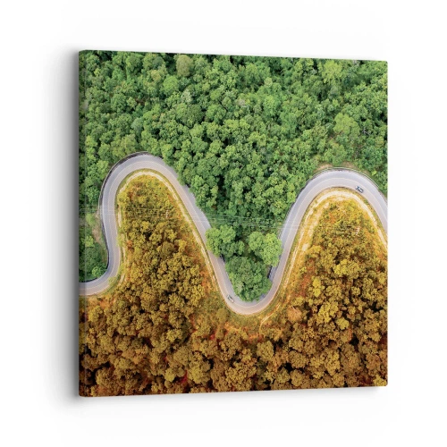 Obraz na plátně - Hranice a průlomy - 30x30 cm