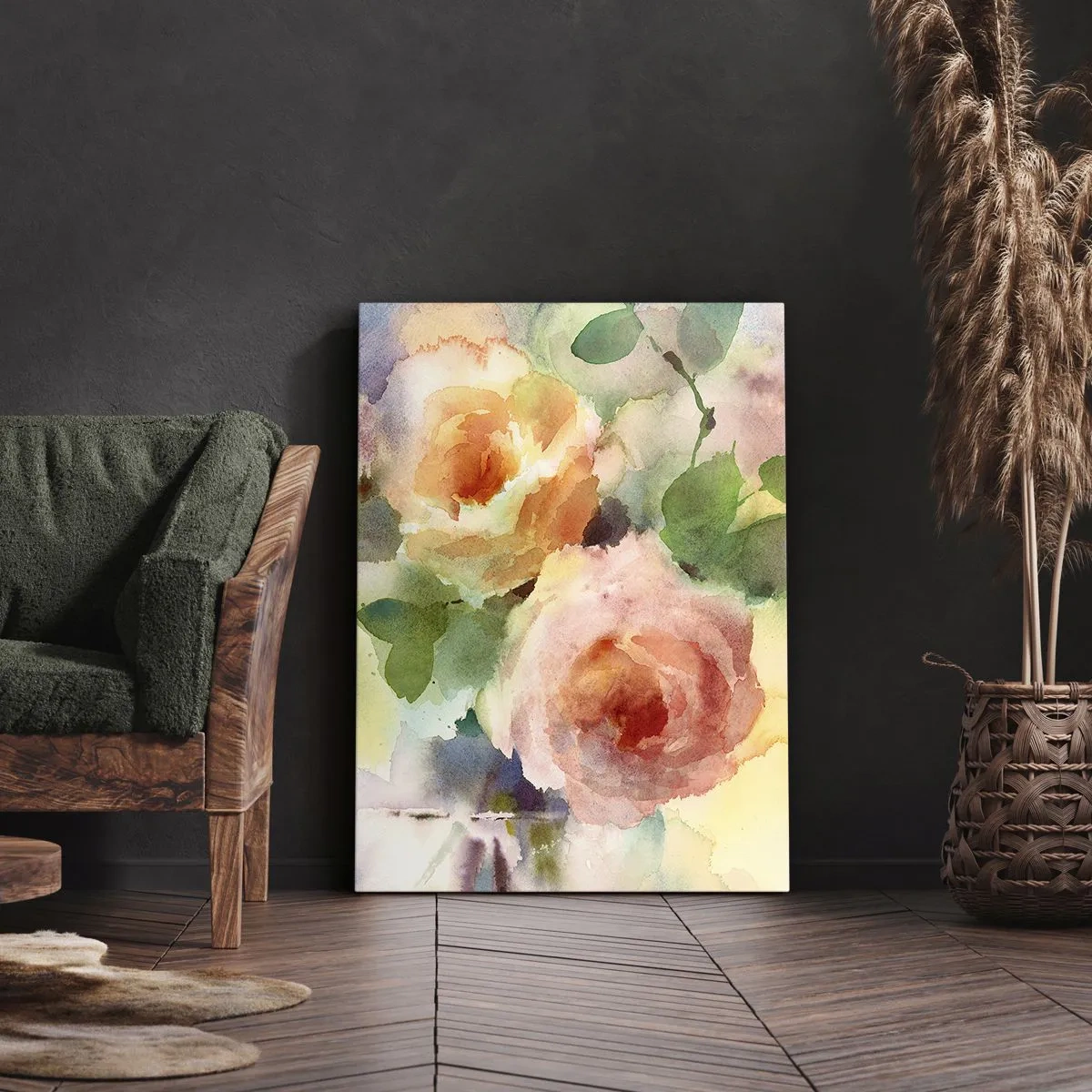 Obraz na plátně - Jemné jako akvarel - 70x100 cm