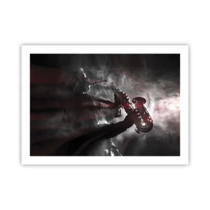 Plakát - V oparu jazzu - 70x50 cm