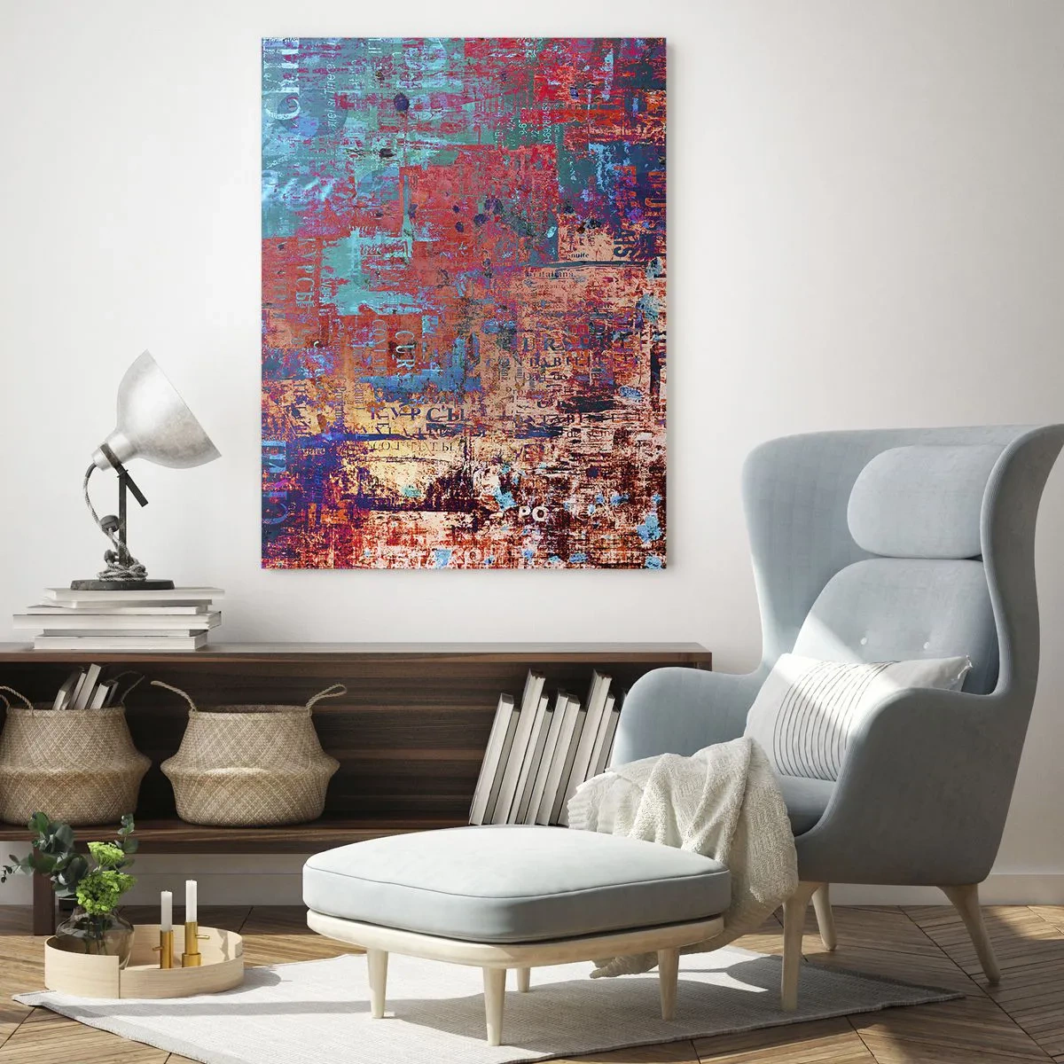 Obraz na skle - Paměť a zapomnění - 50x70 cm