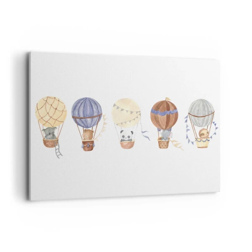 Obraz na plátně - Přátelé na cestách - 100x70 cm