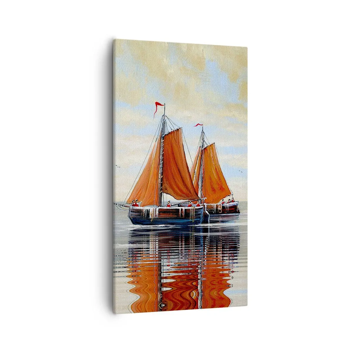 Obraz na plátně - Pluj, námořníku… - 55x100 cm