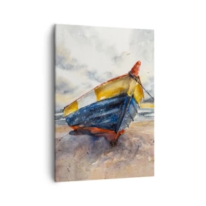 Obraz na plátně - Odpočinek na břehu - 50x70 cm