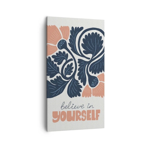 Obraz na plátně - A ty rozkvétáš - 45x80 cm