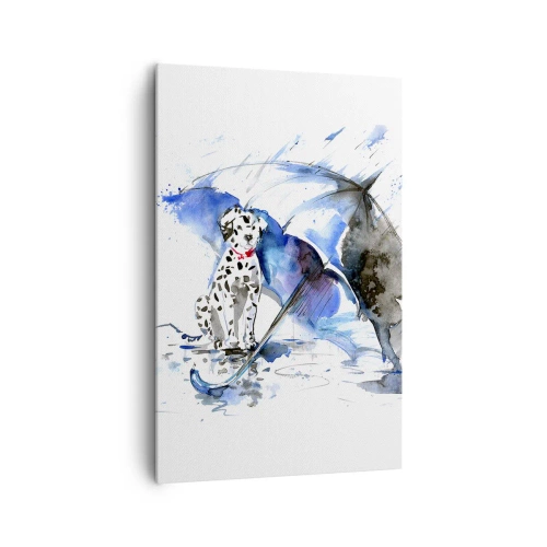 Obraz na plátně - Na to je přítel - 80x120 cm