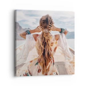 Obraz na plátně - Na cestě ke štěstí - 30x30 cm