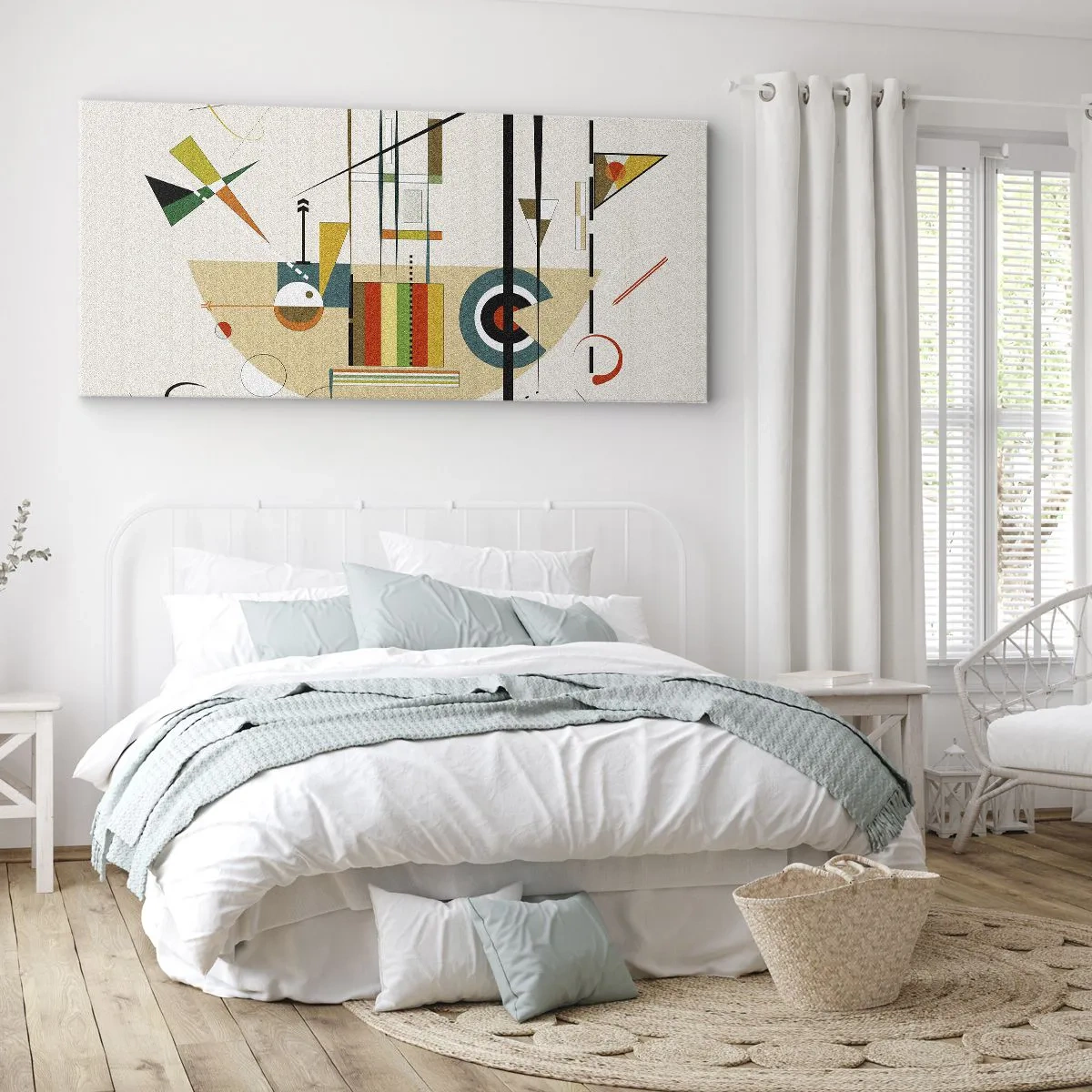 Obraz na plátně - A svět se směje - 100x40 cm