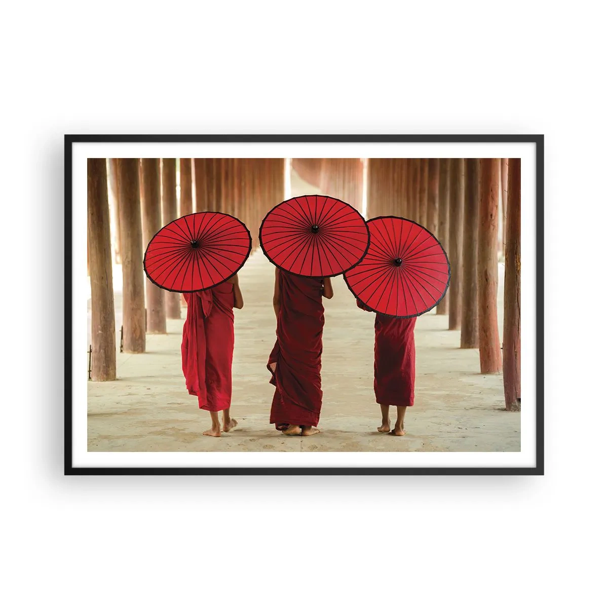 Plakát v černém rámu - Na cestě do Čisté říše - 100x70 cm