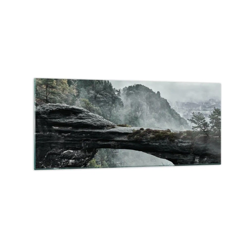 Obraz na skle - Dobrodružství právě začíná - 120x50 cm