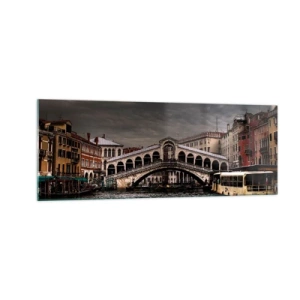 Obraz na skle - Slib benátského večera - 140x50 cm