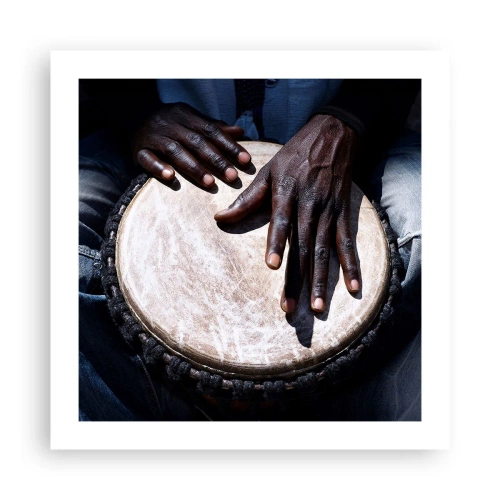 Plakát - Žijte ve svém rytmu - 50x50 cm