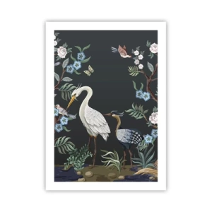 Plakát - Ptačí průvod - 50x70 cm