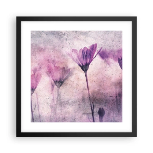 Plakát v černém rámu - Sen květin - 40x40 cm