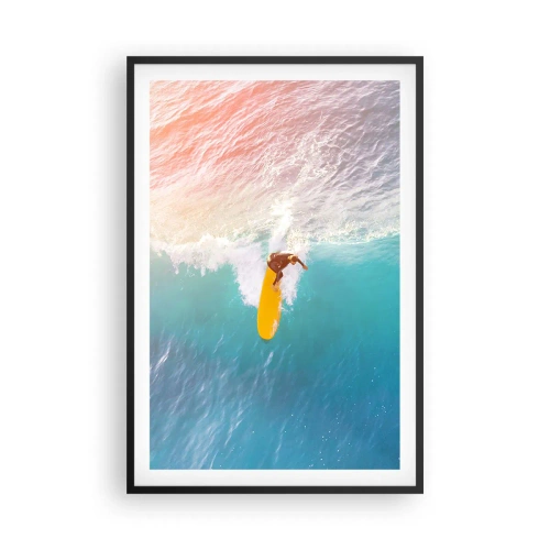 Plakát v černém rámu - Oceanický jezdec - 61x91 cm