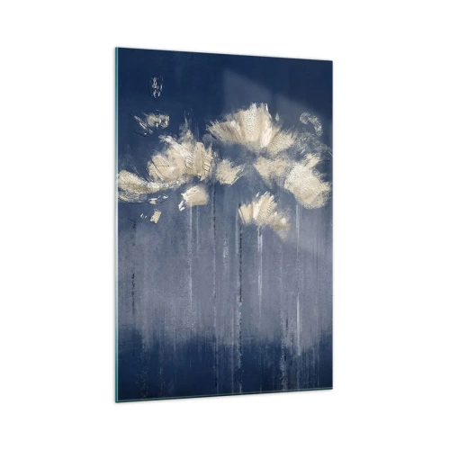 Obraz na skle - Jako okvětní lístky ve větru - 70x100 cm
