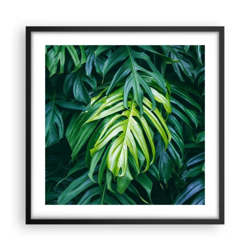 Plakát v černém rámu - Ponořit se do svěžesti - 50x50 cm