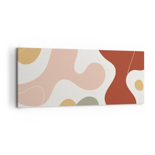 Obraz na plátně - Klikyháky - 120x50 cm