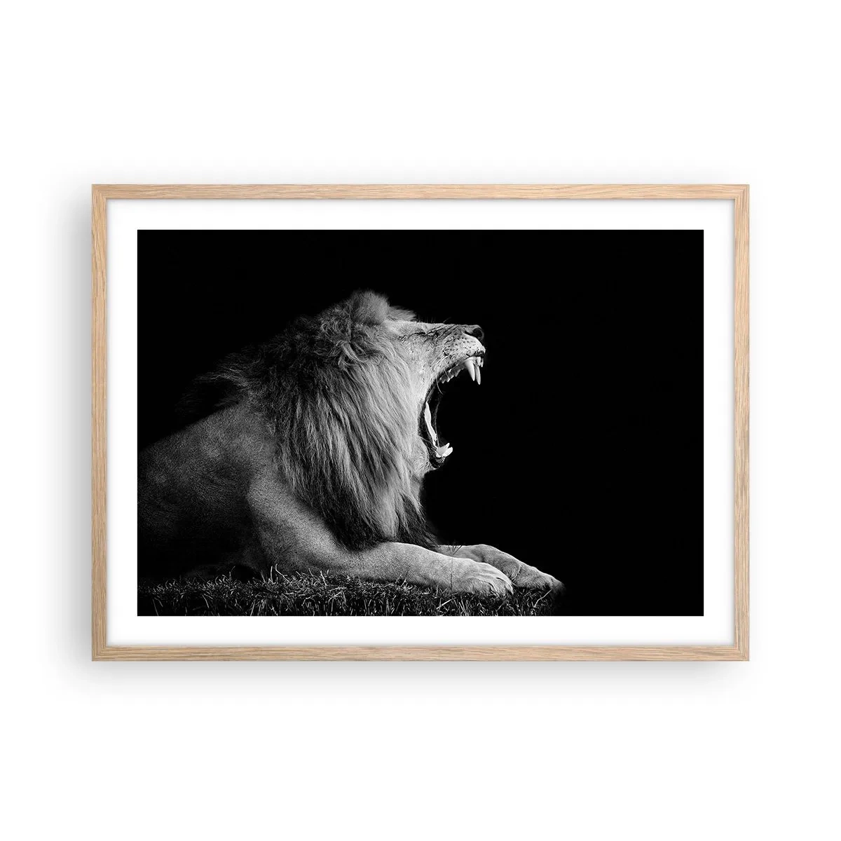 Plakát v rámu světlý dub - Bez nejmenších pochyb - 70x50 cm