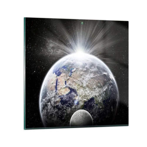 Obraz na skle - V plném lesku - 60x60 cm