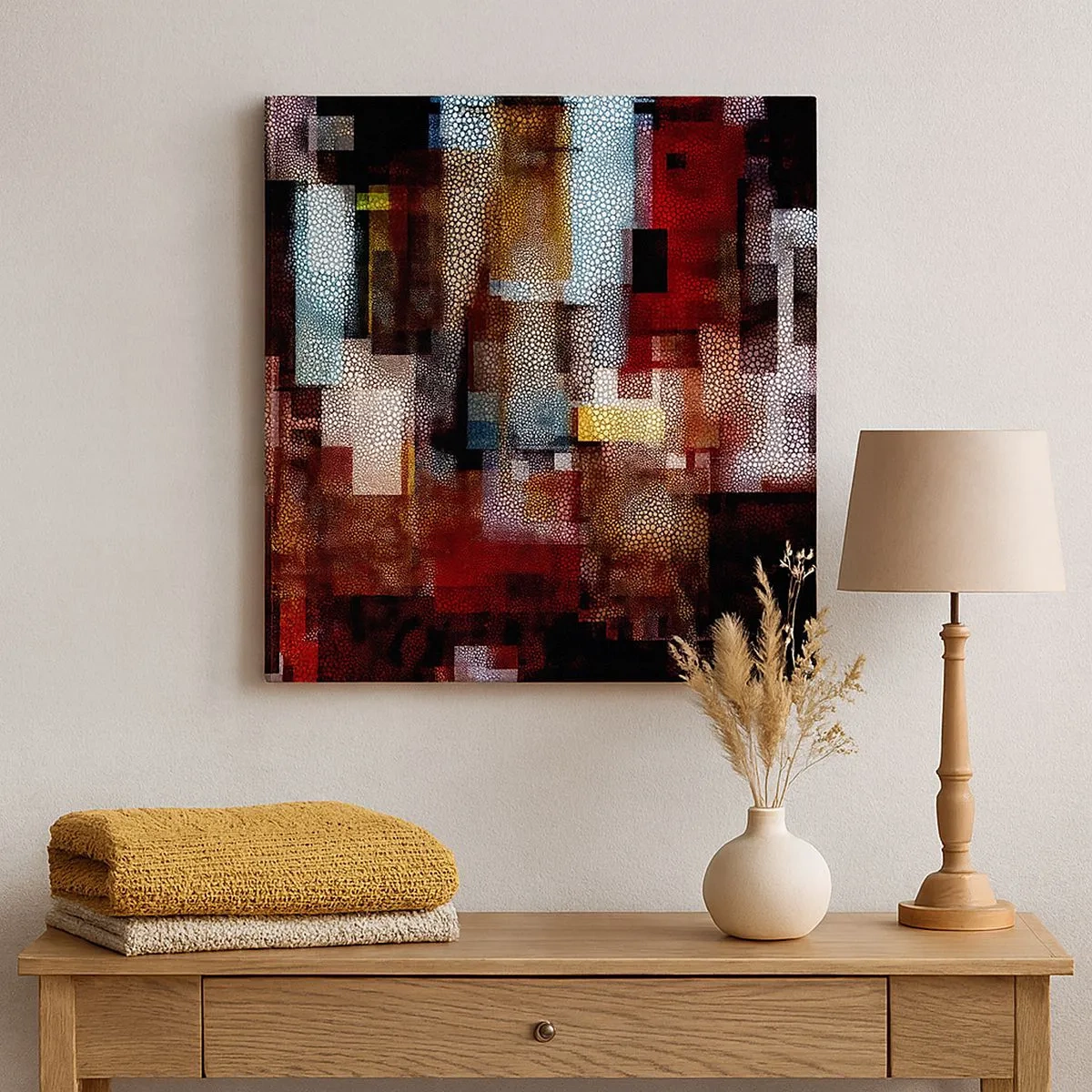 Obraz na plátně - Chaos a zmatek - 30x30 cm