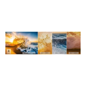 Vzor Fototapety Premium Sand - Hra v písku - Mávat, Moře, Voda - 100x30 cm