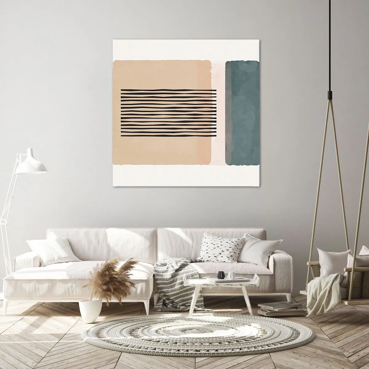 Obraz na plátně - Všechno v pořádku - 60x60 cm