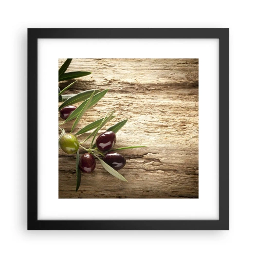 Plakát v černém rámu - Přímo od přírody - 30x30 cm