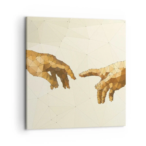 Obraz na plátně - Božská geometrie - 60x60 cm