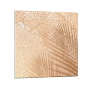 Obraz na skle - Stín horkého léta - 30x30 cm