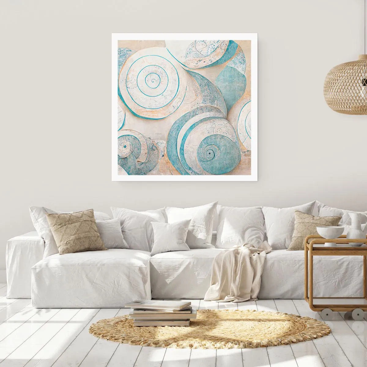 Plakát - Co skrývá mušle? - 50x50 cm