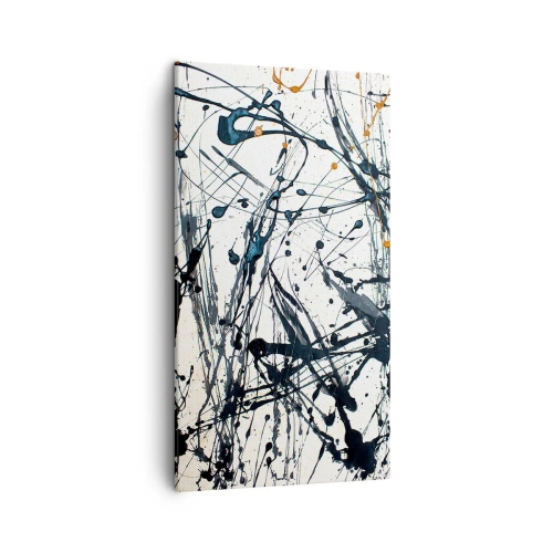 Obraz na plátně - Expresionistická abstrakce - 45x80 cm