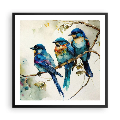 Plakát v černém rámu - Urazil se? - 60x60 cm