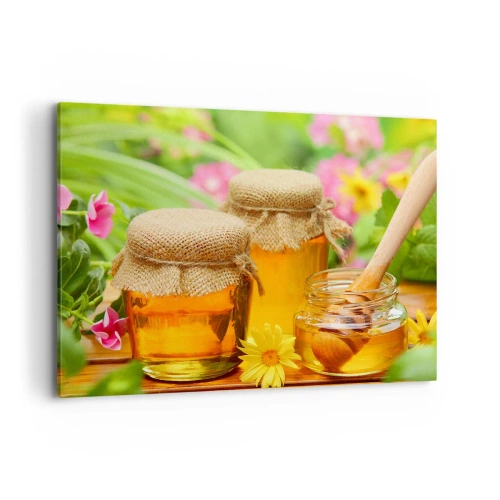 Obraz na plátně - Sladce a květinově - 100x70 cm