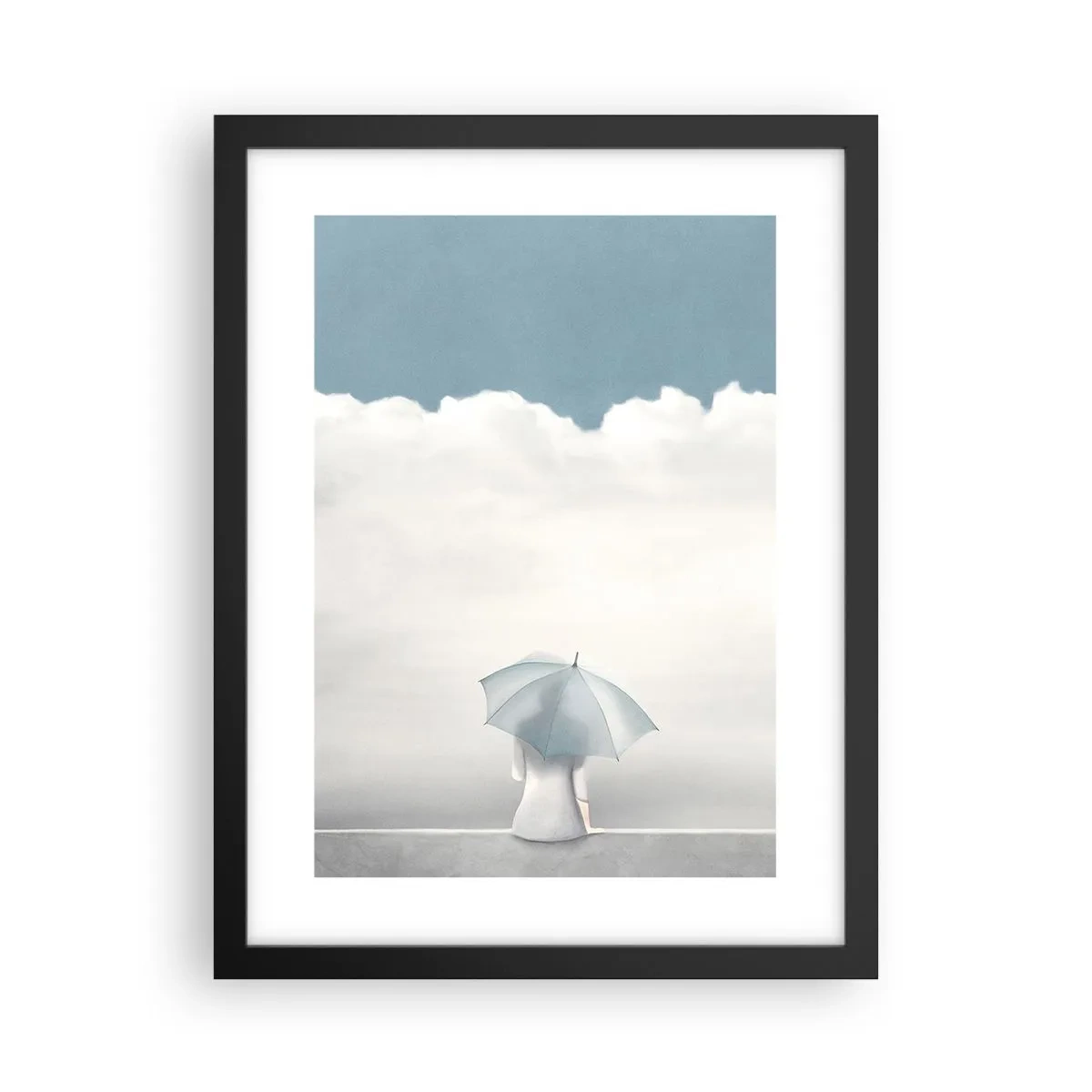 Plakát v černém rámu - Na hraně reality a snů - 30x40 cm