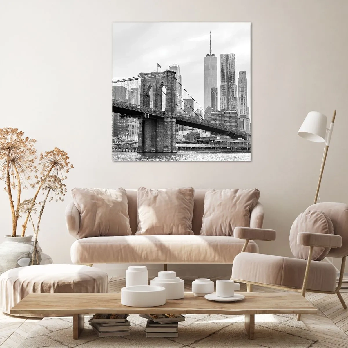 Obraz na plátně - Newyorské zázraky - 40x40 cm