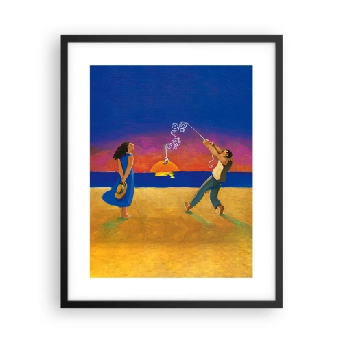 Plakát v černém rámu - Více než hvězda z nebe - 40x50 cm