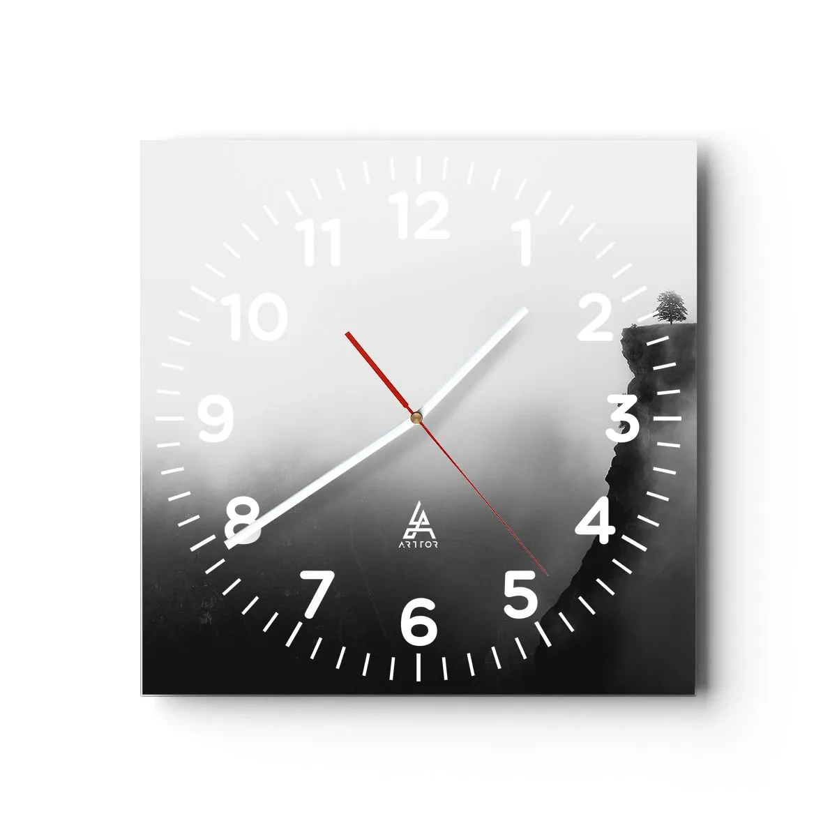 Nástěnné hodiny - Na okraji světa - 30x30 cm