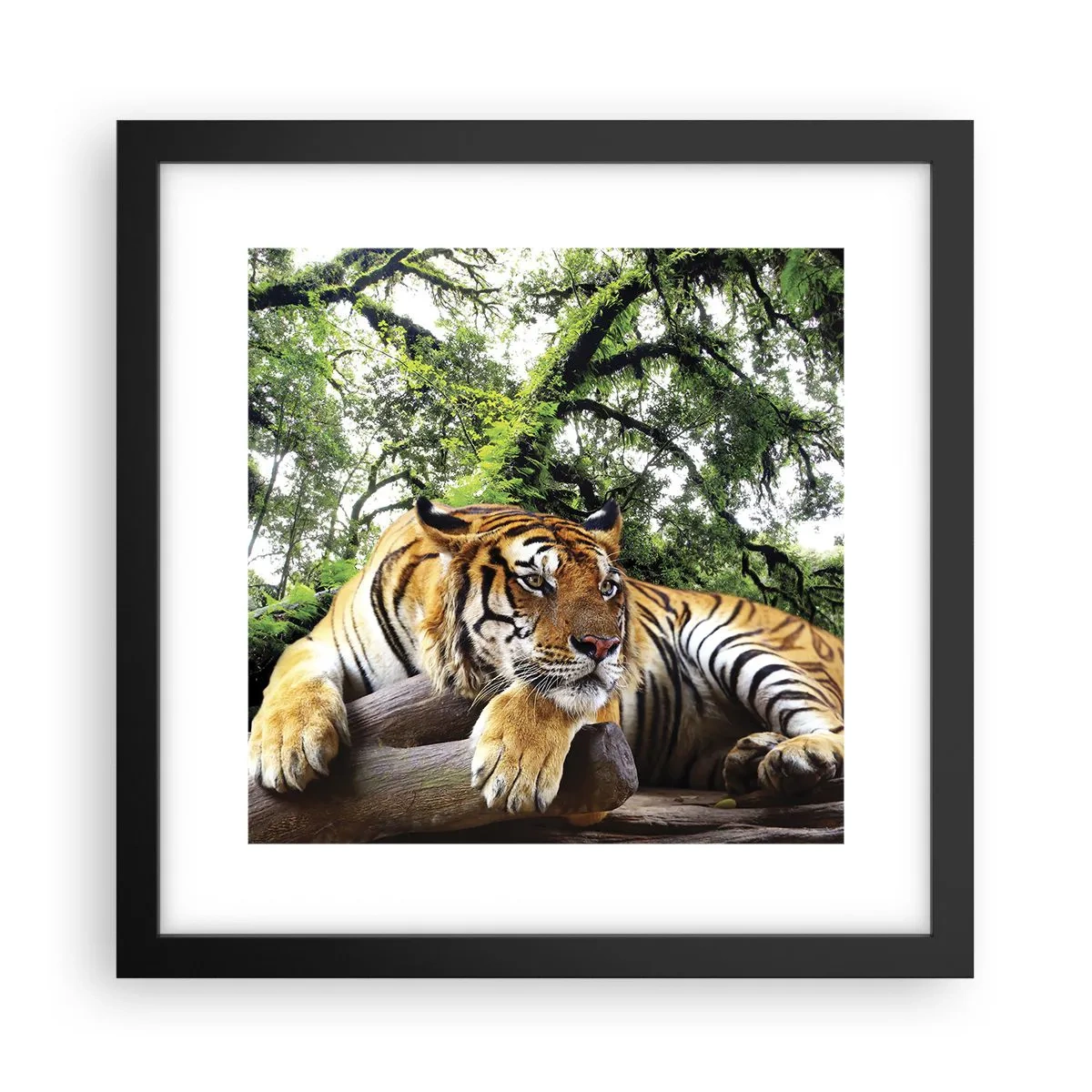 Plakát v černém rámu - S úctou - 30x30 cm