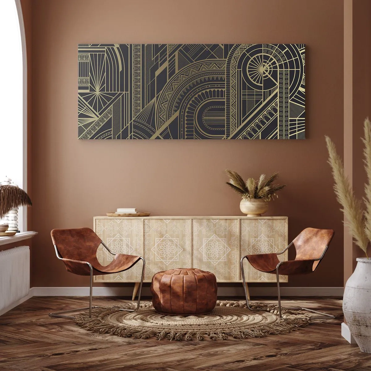 Obraz na plátně - Koncepty, nápady, plány - 100x40 cm