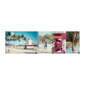 Vzor Fototapety Premium Canvas - Čeká tě krásný den - Krajina, Pláž, Florida - 100x30 cm