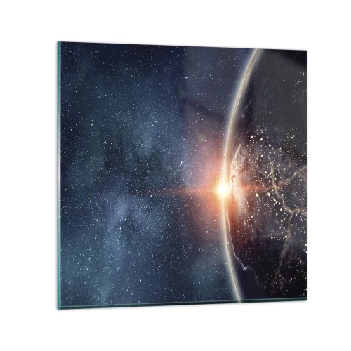 Obraz na skle - V nové perspektivě - 60x60 cm