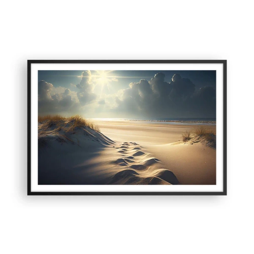 Plakát v černém rámu - Uklidňující krajina - 91x61 cm