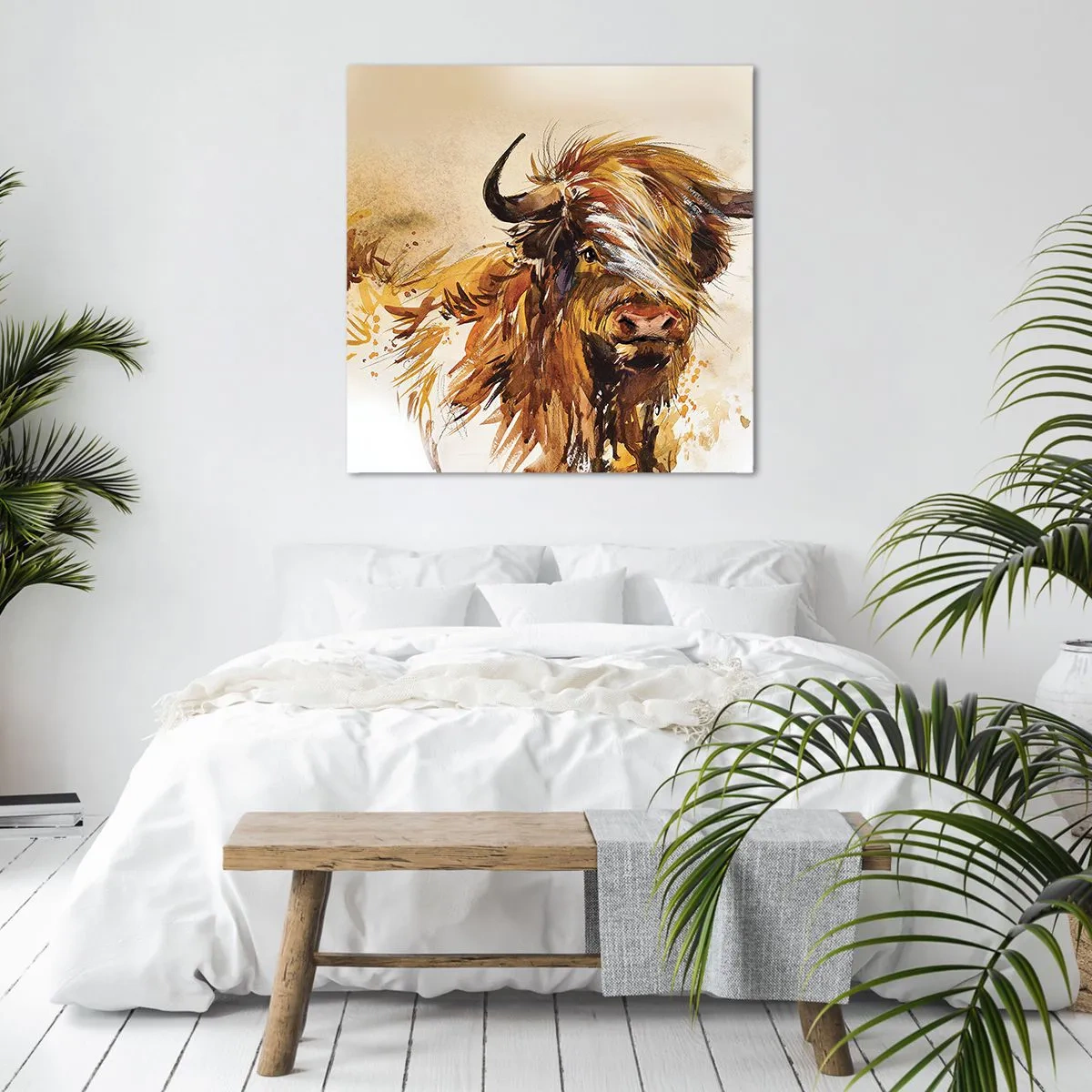 Obraz na plátně - Pýcha lovce - 60x60 cm