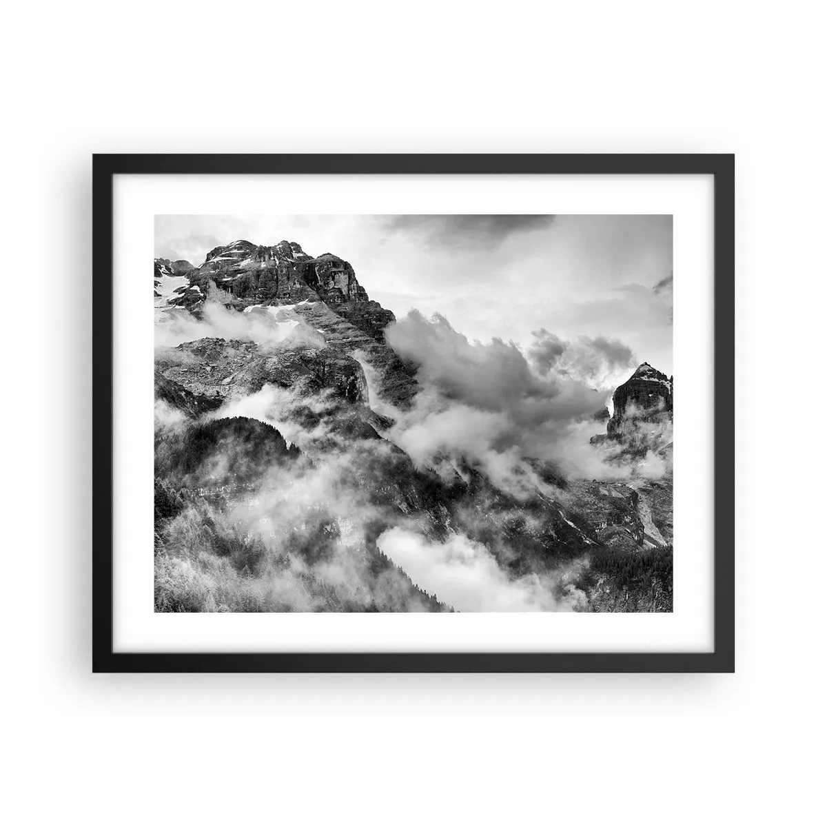 Plakát v černém rámu - Krásné a kruté - 50x40 cm