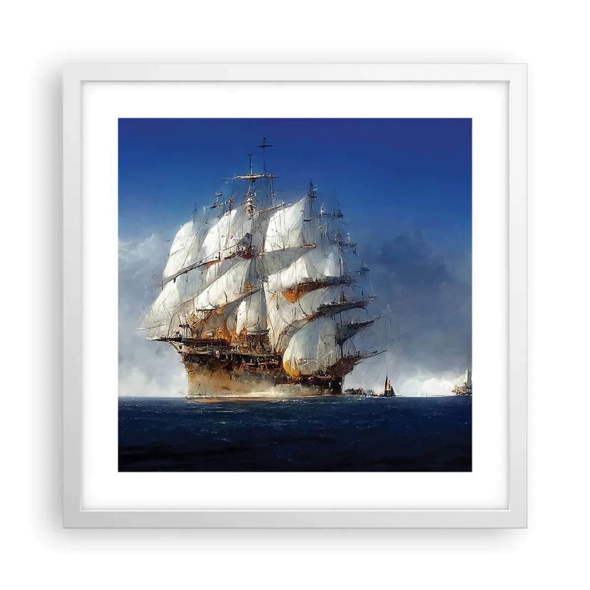 Plakát v bílém rámu - The great glory! - 40x40 cm