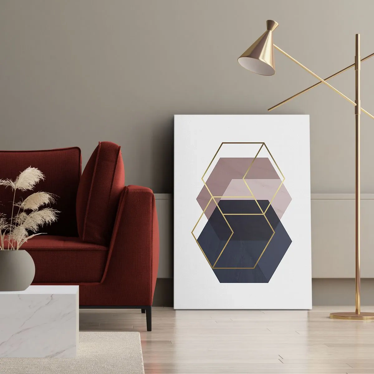 Obraz na plátně - Síla jednoduchosti - 70x100 cm