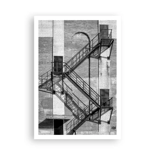 Plakát - Industriální styl - 70x100 cm